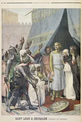 St. Louis in Jerusalem, illustration from the illustrated supplement of Le Petit Journal, 11th September, 1898